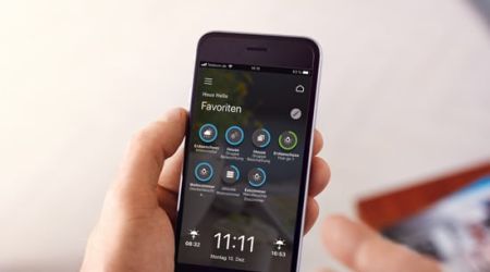 Téléphone avec Domovea
